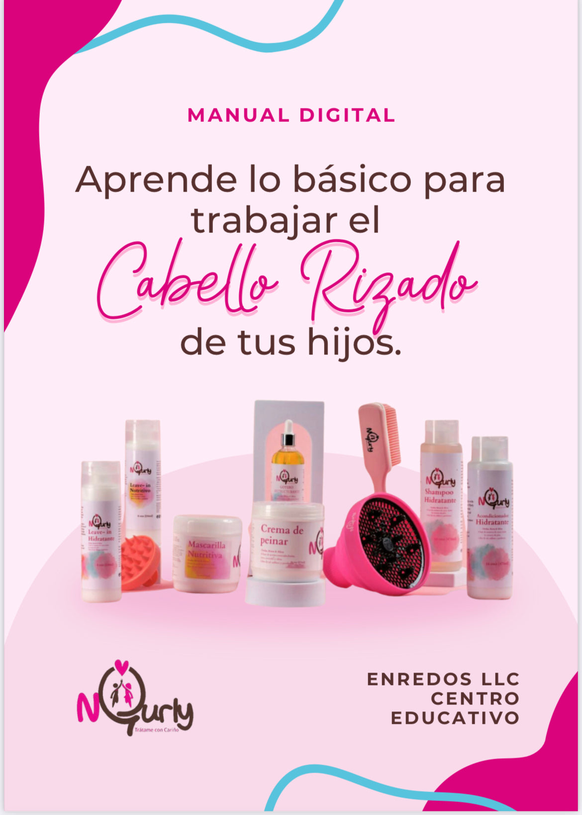 Ebook Rizos radiantes: Secretos para un cabello saludable